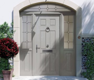 Grey Composite Door North Queensferry