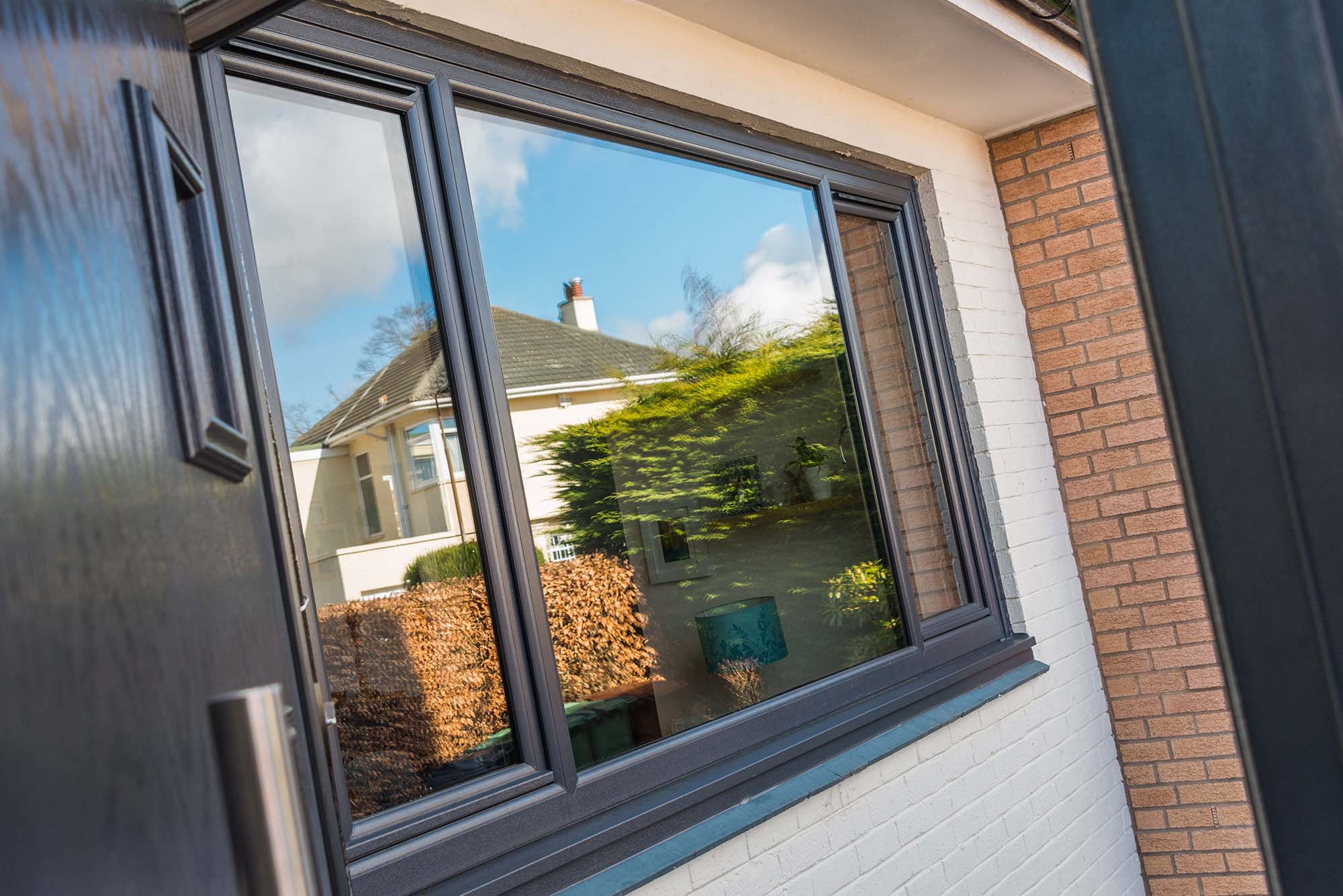 Black uPVC Windows Thornton