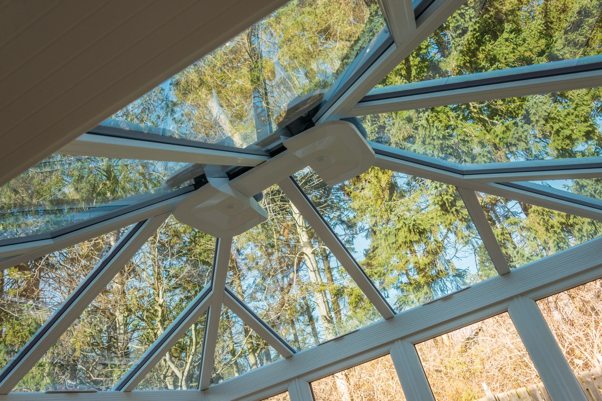 SRJ conservatory glass roof Danderhall