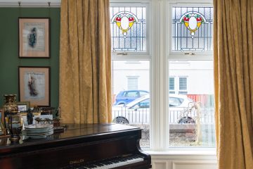 patterned glazing bay windows